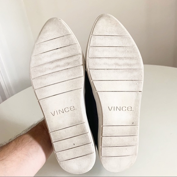 VINCE Blair Perforated Leather Slip-On Sneakers Women’s Size 6 - Picture 5 of 11